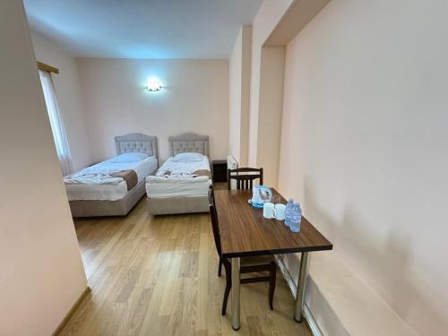 HOTEL IMERETI TBILISiにあるベッド