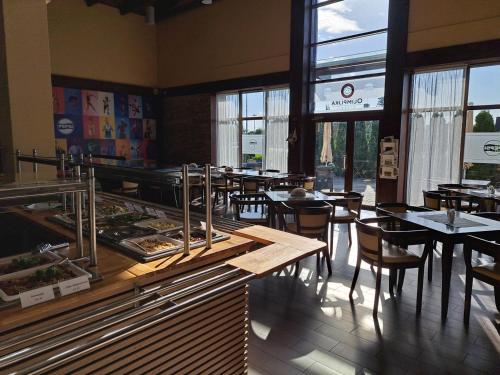 Restaurace v ubytování Hotel i Aquapark Olender