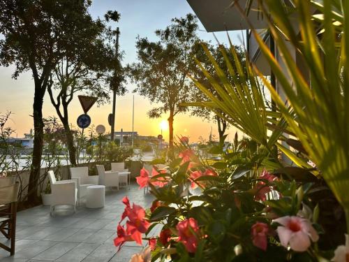 Zahrada ubytování Hotel B&B ViaMare Milano Marittima