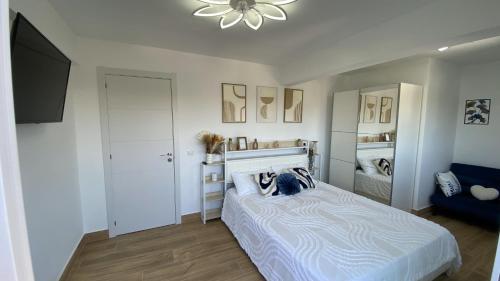 Katil atau katil-katil dalam bilik di THE ROCK VIEWS APARTMENTS 1 min walking to Gibraltar