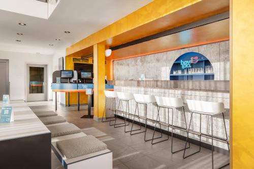 Hey Lou Hotel Nördlingenにあるシーティングエリア