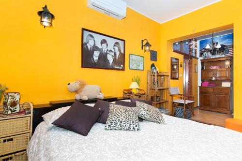 Postel nebo postele na pokoji v ubytování Apartments Baredi