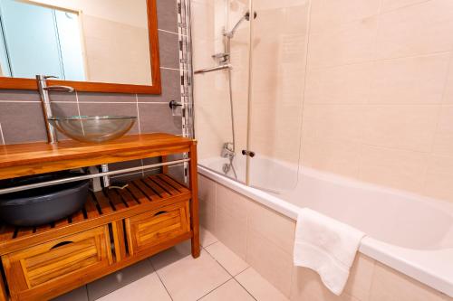 Koupelna v ubytování L'appart des pins