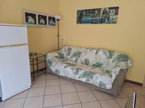 Ruang duduk di Argentiere Room Apartments