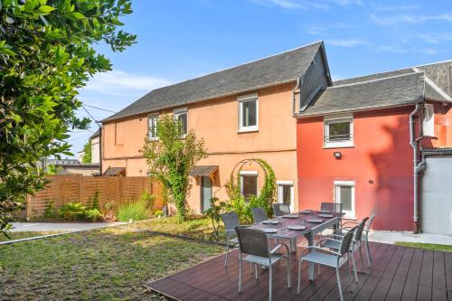 Maison Calme avec Jardin - 10 pers - Proche Centre Rouen