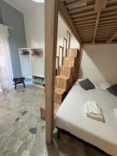 Postel nebo postele na pokoji v ubytování Nido di Mare