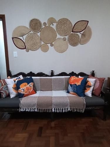 Posezení v ubytování Apartamento em Localização Central