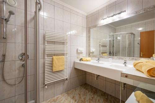 Koupelna v ubytování Hotel Andrea 3-Sterne Superior