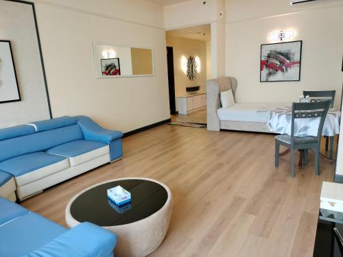 Setusvæði á Global suites at Berjaya time square KL