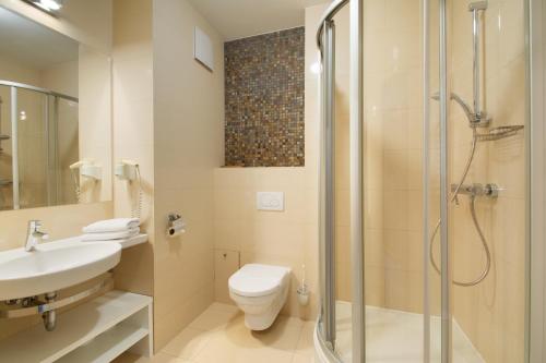 Koupelna v ubytování Diva