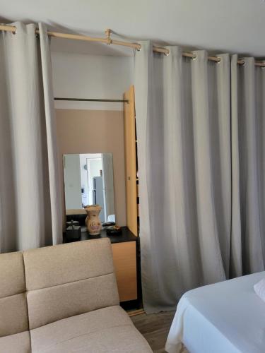 Ένα ή περισσότερα κρεβάτια σε δωμάτιο στο Mamimonik