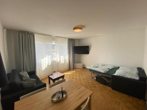 Χώρος καθιστικού στο Apartment 9 at Cologne Cathedral