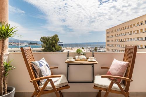 Seaway Apartment Balcony & Sea View