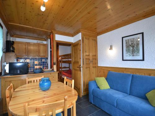 Studio cosy avec balcon, près des pistes au Mont Rond - FR-1-505-37