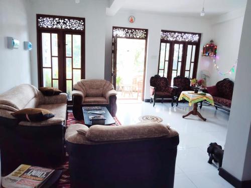 Χώρος καθιστικού στο Chandi Mahal HomeStay
