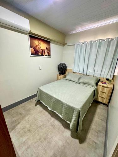 Postel nebo postele na pokoji v ubytování Apto NOVO - Vila Telebrasília 7min do Aeroporto