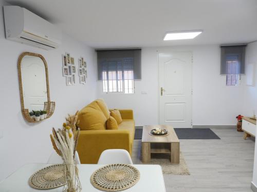 A seating area at Aromas de Bodega
