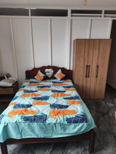 Postel nebo postele na pokoji v ubytování El Buche Del Barril Minidepartamento