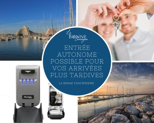 Fotografie z fotogalerie ubytování Nid Marin Clim Wifi Proche Plage Lit 140 v destinaci Mauguio