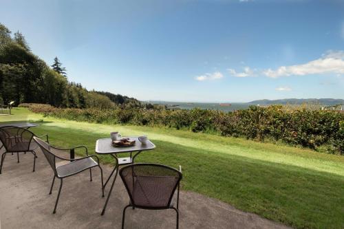 Naturlandschaft in der Nähe des Motels