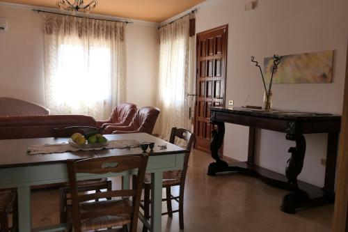 Posezení v ubytování Casa Cortileverde