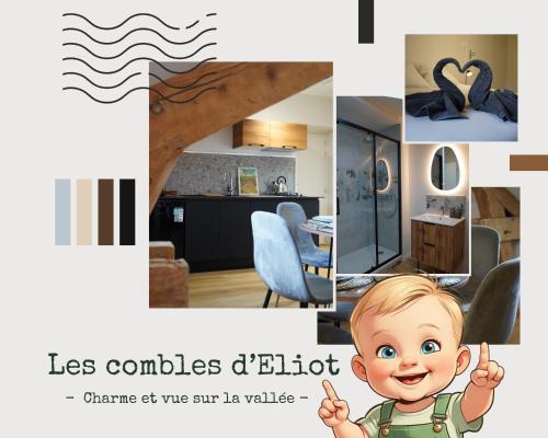 Les Combles d'Éliot - Charme sur la vallée