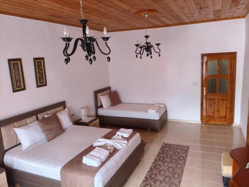 House in the old town with view