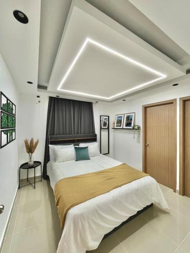 Punta Cana Hideaway 객실 침대
