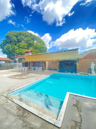 Swimmingpoolen hos eller tæt på Casa Grande Murubira - Belém-Mosqueiro, PA
