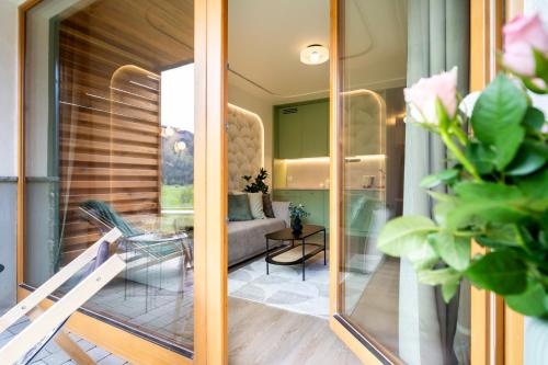 Χώρος καθιστικού στο Apartament Zielono Mi by Apart Concept Podhale