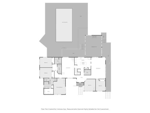 a floor plan of a house at Hearth & Timber in Bridgman