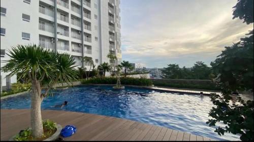 Πισίνα στο ή κοντά στο COMFORTSTAY - Citra Plaza Nagoya #10-25 City View