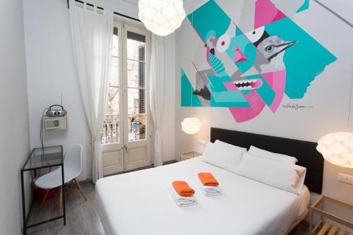 Postel nebo postele na pokoji v ubytování ZOOROOMS Boutique Guesthouse