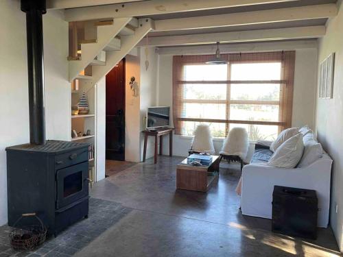 Χώρος καθιστικού στο La Florita Chapadmalal