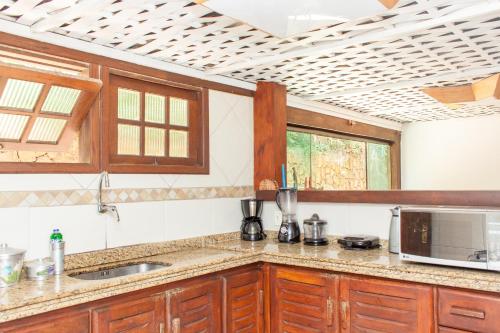 Dapur atau dapur kecil di Casa Bardot