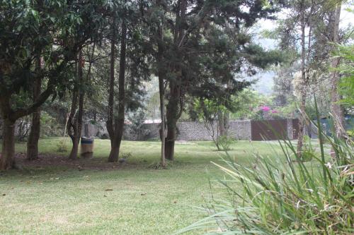 Jardín al aire libre en Villa Atitlan