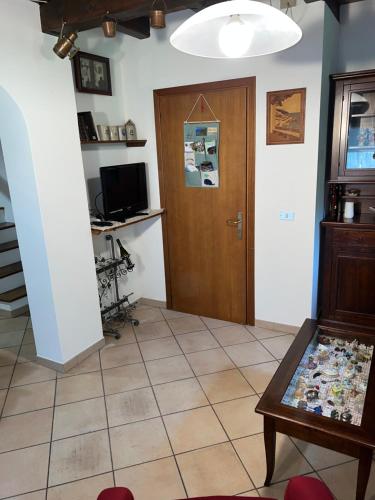 TV a/nebo společenská místnost v ubytování Casa Patty - Liariis of Ovaro CARNIA