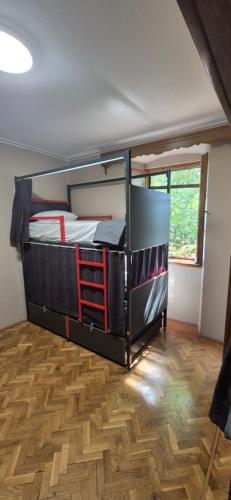 Postel nebo postele na pokoji v ubytování Tetka Guest House