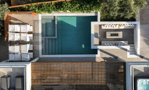Villa Mourelo luxury villa in chania with private pool jacuzzi photo 3