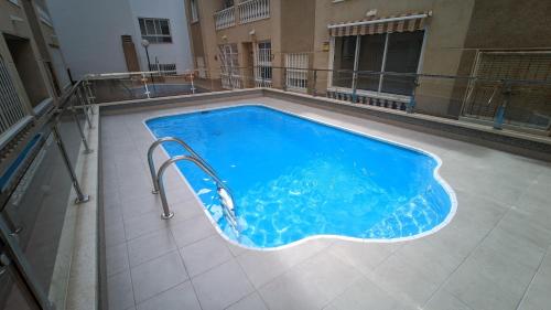 Top Floor Apartment with Terrace Near the Beach
