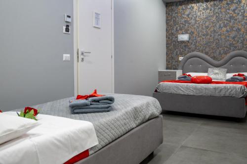 Postel nebo postele na pokoji v ubytování B&B la marica