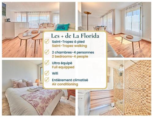 Nouveau-La Florida - 4 personnes - 2 chambres - Saint-Tropez