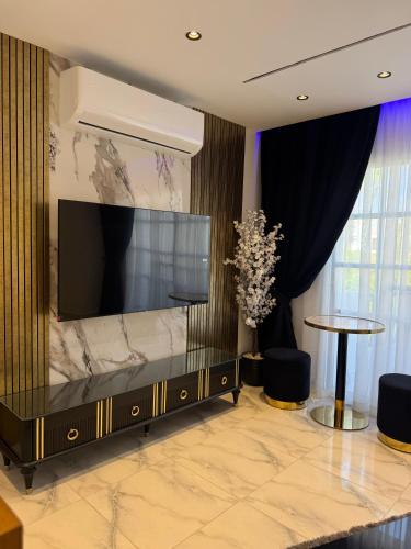 A bed or beds in a room at Delta sharm resort