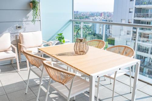 Panoramic terrace 16th floor Private Parking