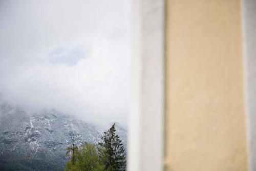 別荘から撮影された、または一般的な山の景色