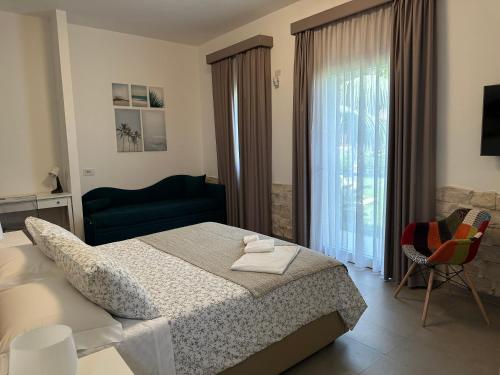 Katil atau katil-katil dalam bilik di Villa Aries - Rural Chic Experience