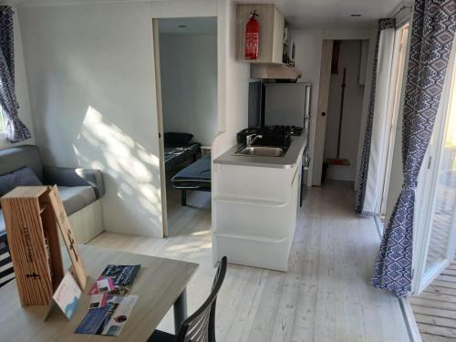 Posezení v ubytování Mobil Home dans Camping 4 étoiles