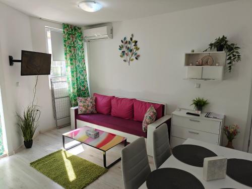 Et opholdsområde på Studio Viktoria