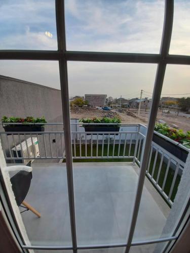 Balkón nebo terasa v ubytování Grey House