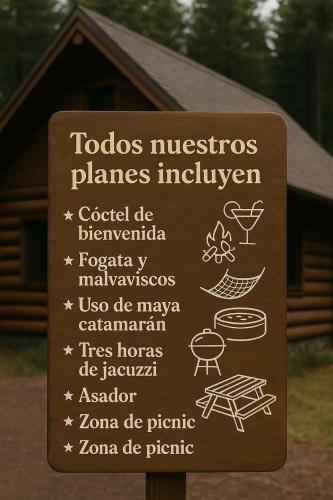 a sign in front of a building with a lot of signs at Glamping de la Montaña in Girardota